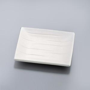 ソニック白 角小皿 T03-85 150×150×H15mm