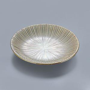 千段・織部 T03-91 4.0皿 直径130×H20mm