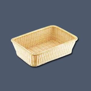 籐 脱衣カゴ D 550×380×H150mm