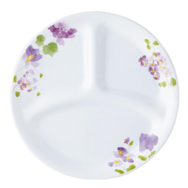 パール金属 コレール CORELLE バイオレット ミスト ランチ皿(小) CP-9423 軽量 割...