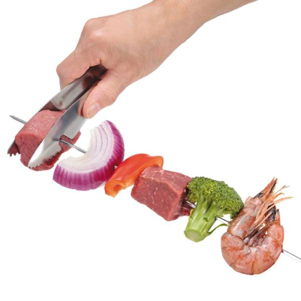 パール金属 BBQツカミヤスイクシトング24cmUG-3270 トング 串抜き 串うち ゆびさきトン...