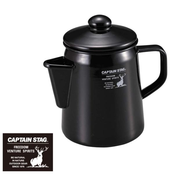 キャプテンスタッグ CS ブラックラベル ホーローケットル CAPTAIN STAG CS Blac...