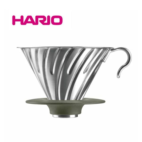 HARIO ハリオ V60メタルドリッパー O-VDM-02-H 1〜4杯用 アウトドア専用 HAR...