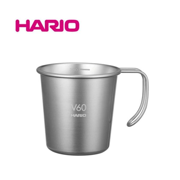 ハリオ V60メタルスタッキングマグ O-VSM-30-HSV アウトドア専用 HARIO outd...