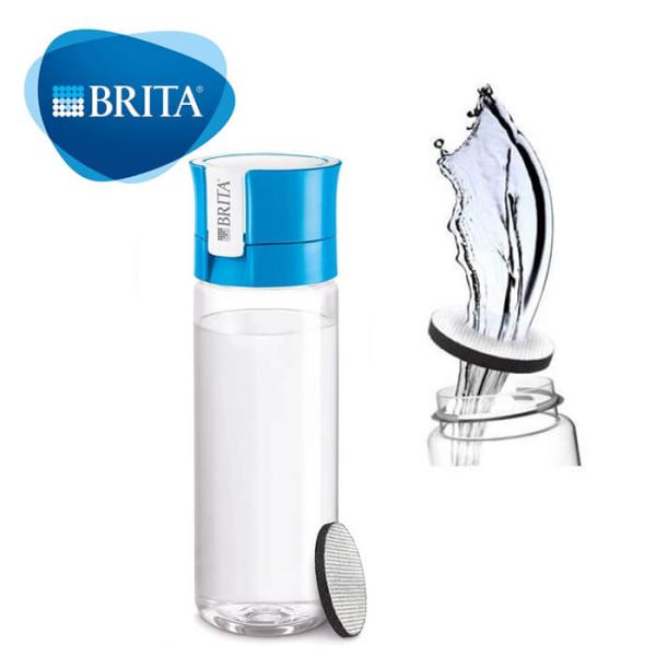 ブリタ BRITA ボトル型浄水器 ブルー フィル&amp;ゴー ウォーターボトル 携帯浄水器 水筒