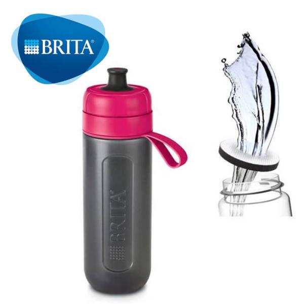 ブリタ BRITA ボトル型浄水器 アクティブ ピンク フィル&amp;ゴー ウォーターボトル 携帯浄水器 ...
