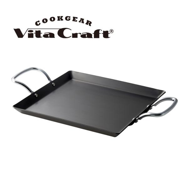 ビタクラフト クックギア スーパー鉄板 ACR スクエア No.4109 窒化4層加工 Vita C...