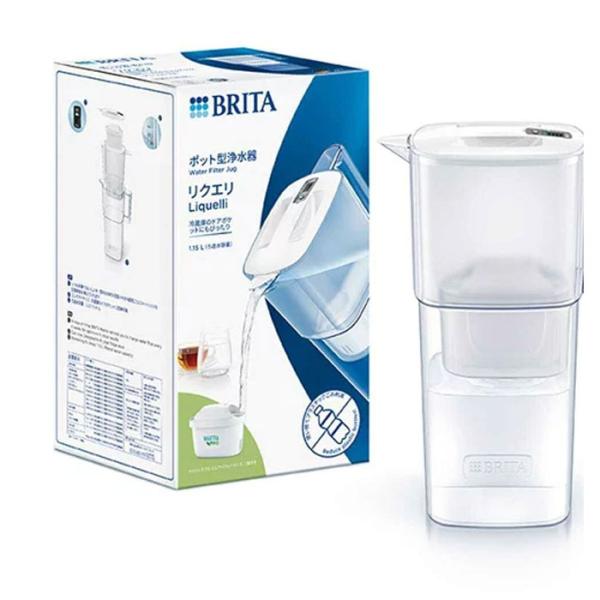 BRITA ブリタ 浄水器 リクエリ マクストラプロカートリッジ 1個付き ホワイト