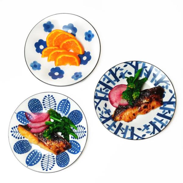 食器 中皿 パール 丸型 18.8cm 取り皿 6.0皿 おしゃれ 美濃焼