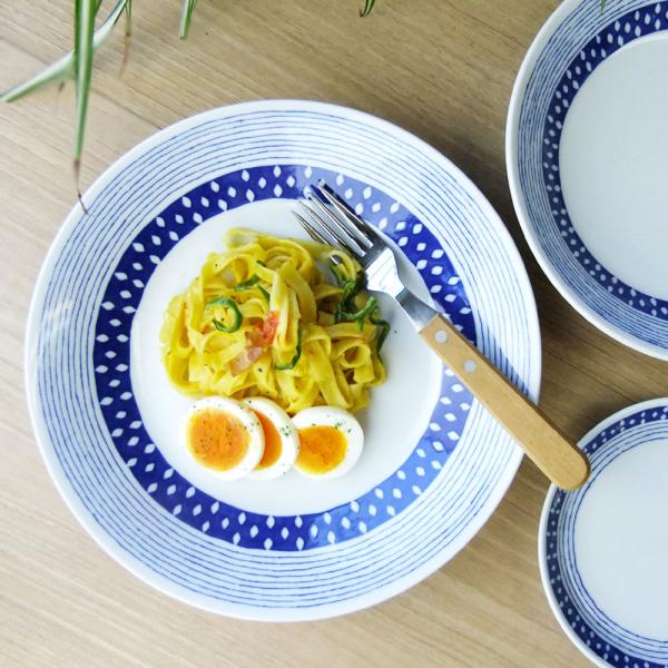 あおいうつわ しずく 8.0皿 24cm 大皿 パスタ皿 日本製 美濃焼 食器 おしゃれ 皿 レンジ...