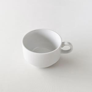 コーヒーカップ 白 スタッキングカップ小 スー...の詳細画像2
