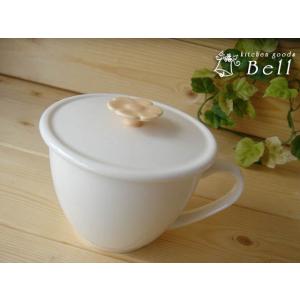 マグカップ 蓋付 花 茶こし付き カフェ コーヒーカップ フタ付 ティーカップ かわいい 業務用食器｜kitchengoods-bell