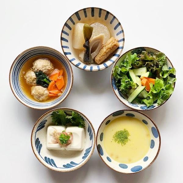 食器セット 小鉢 ぱいかじ4.0ボール5柄セット おしゃれ 13.5cm 和食器 取り鉢 カフェ風 ...