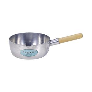 玉虎堂 マルタマ 18-0ステンレス浅型ソースポット26cm : キッチン