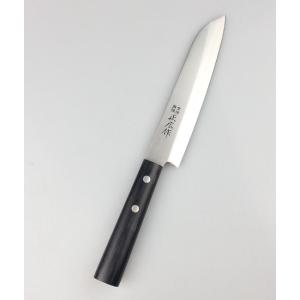 忠房 庖丁工房タダフサ ママ−シェフ ステン 開き庖丁135mm 天然木