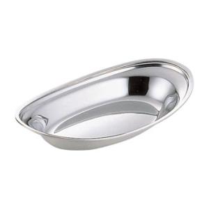 18-8 カレー皿 大(横幅315mm) カレー皿 ステンレス  カレー皿 楕円