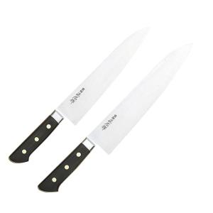 超定番品／ 包丁 東京刃物 源助久 日本鋼ツバ付牛刀180mm : キッチン