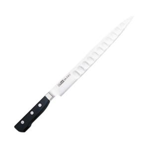 超定番品／ 包丁 東京刃物 源助久 日本鋼ツバ付筋引240mm : キッチン