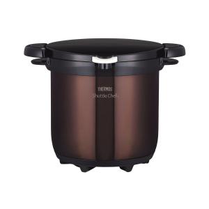 新品未開封 THERMOS シャトルシェフKBG-3000 クリアブラウン サーモス 真空保温調理器 シャトルシェフ KBG-3000 クリアブラウン