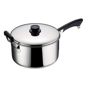 玉虎堂 マルタマ 18-0ステンレス深型ソースパン 23cm : キッチングッズ