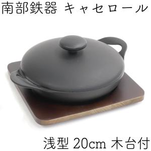 岩鋳（IWACHU） 保証書・パンフレット付 キャセロール 20cm (深型