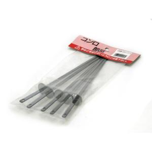 キンカ 串焼きコンロ ろばた用 つば付金串 大 24cm(5本組) 串焼き