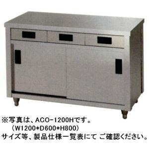 送料無料 新品 東製作所 キャビネット片面引出付 W1800*D900*H800 ACO-1800L｜kitchenking