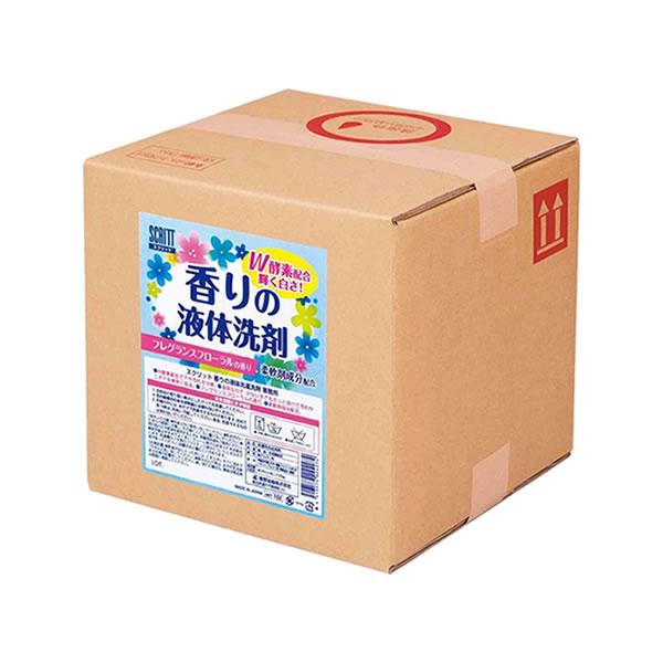 新品 熊野油脂 スクリット 香りの液体洗剤 詰替用 １０L コック付