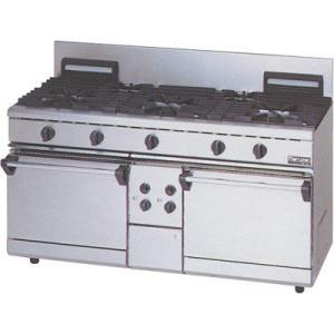 業務用 マルゼン オーブン付き 5口ガスレンジ RGR-1265XC 都市ガス 業務用/新品】【マルゼン】ガスレンジ 5口 コンベクションオーブン RGR