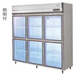 送料無料 新品 フクシマ スライド扉リーチインショーケース 冷蔵タイプ 