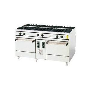 送料無料 新品 コメットカトウ 6口ガスレンジXY 両面タイプ W1500*D900