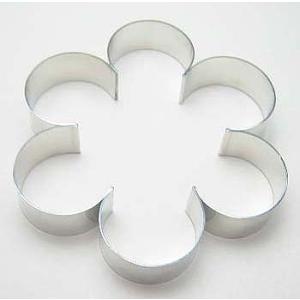 抜き型 6弁花びら 75mm [623]　　シュガークラフト