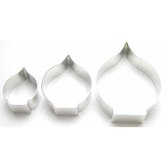 抜き型 カラーの花びら 3個　[84-86]　　シュガークラフト