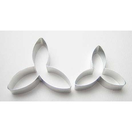 抜き型 クイックアイリスの花びら 2サイズ　[F365]　　シュガークラフト