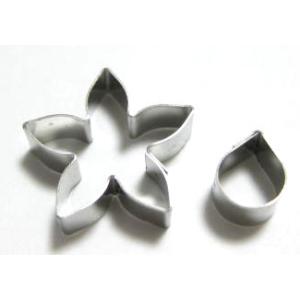 ミニチュア抜き型　オーキッドの花びら　2個セット　 [C013]　　シュガークラフト