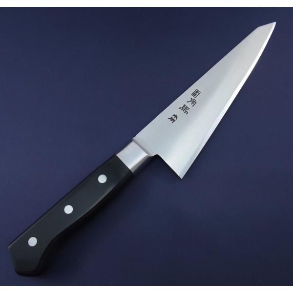 角馬9000　ガラスキ　骨切り包丁　175ｍｍ　超合金ステンレス　水砥刃付け　下村工業　日本製　TU...