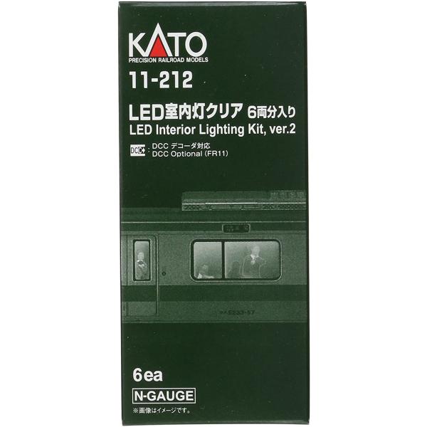 KATO(カトー) LED室内灯クリア 6両分入 #11-212