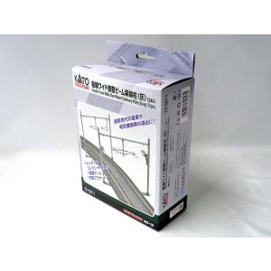 KATO 複線ワイド鋼管ビーム架線柱(灰・12本入) #23-067-1