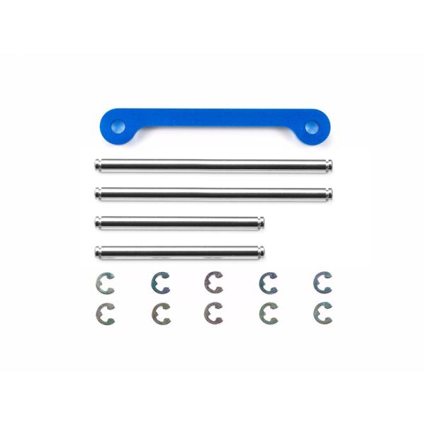 送料無料 タミヤ OP.1695 ステンレスサスシャフト&amp;アルミサポートブリッジ #54695