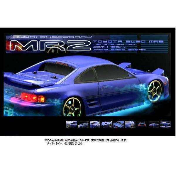 ABCホビー 1/10 トヨタ MR2 未塗装ボディ #67087