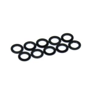 OVERDOSE アルミワンピースアクスルシャフトType2(7mm/ブラック) 品番