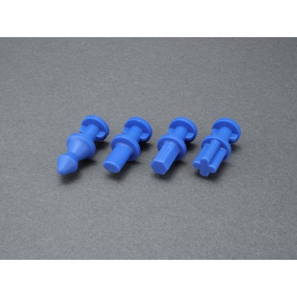 送料無料 WAVE シロコンホールド&amp;ガイドダボピン ブルー L #CS-031