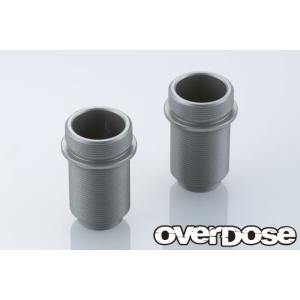 送料無料 OVERDOSE アルミプッシュロッドターンバックル(GALM/レッド
