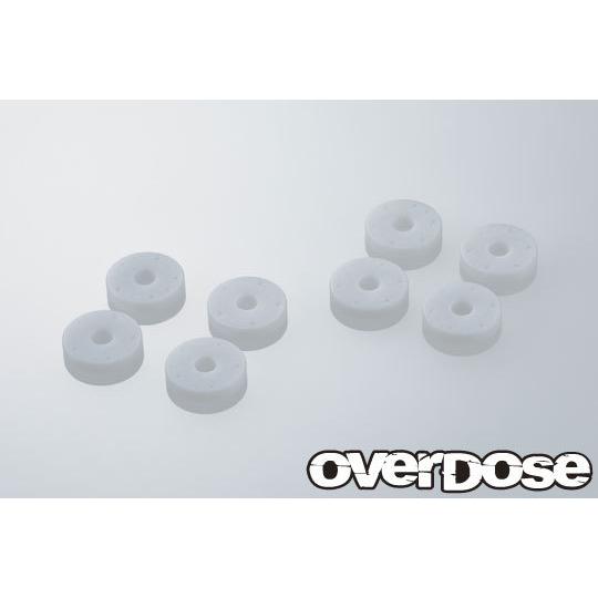 送料無料 OVERDOSE 1.85tショックピストンセット(フッ素樹脂) 品番od2734b