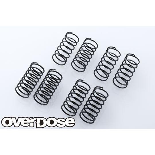 送料無料 OVERDOSE RY ロングスプリングセット34mm(φ1.1ｘ2 種類, φ1.2x2...