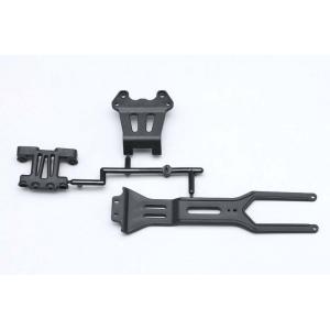 送料無料 ヨコモ YD-2Z用アッパーデッキ/ポスト/リヤブレースサポート #Y2-003ZA