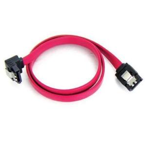 片側 L字型 SATA 3.0ケーブル 50cｍラッチ付 クリックポスト可