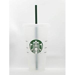 STARBUCKS スターバックス リユーザブルカップ &ストロー 海外限定  ベンティサイズ　ストロー付き プラスチックタンブラー スタバ コールドカップ｜kitsonhawaii