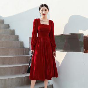 ベルベット 生地 赤 ワンピース チュニック の商品一覧 ファッション 通販 Yahoo ショッピング