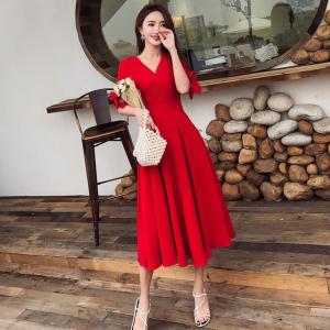 赤 ワンピース リゾートの商品一覧 通販 Yahoo ショッピング